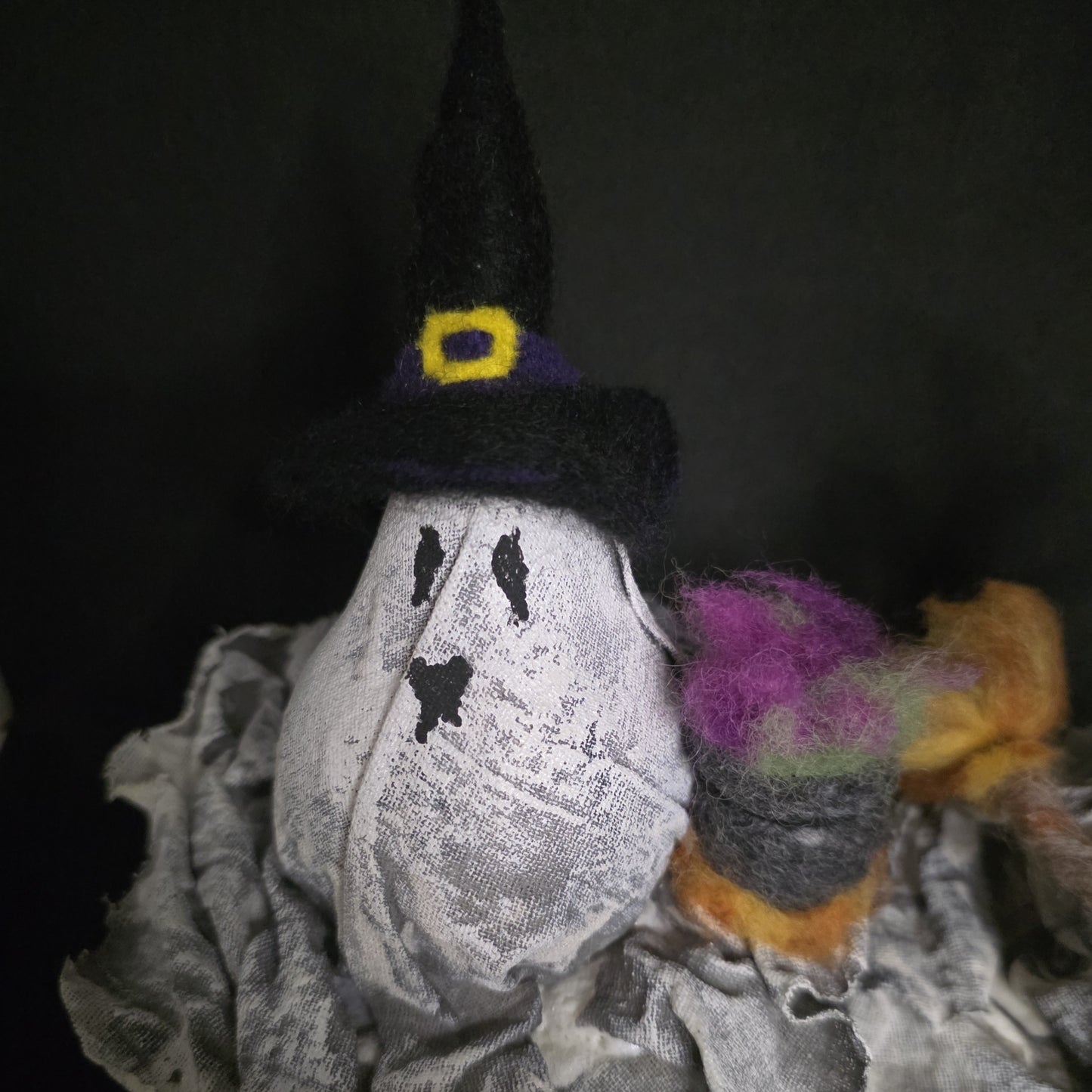 Handcrafted Glow-in-the-Dark Halloween Ghosties