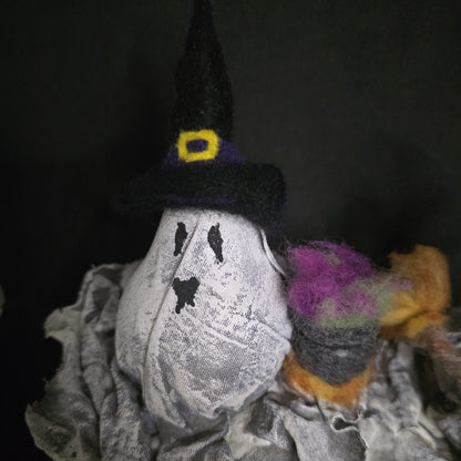 Handcrafted Glow-in-the-Dark Halloween Ghosties