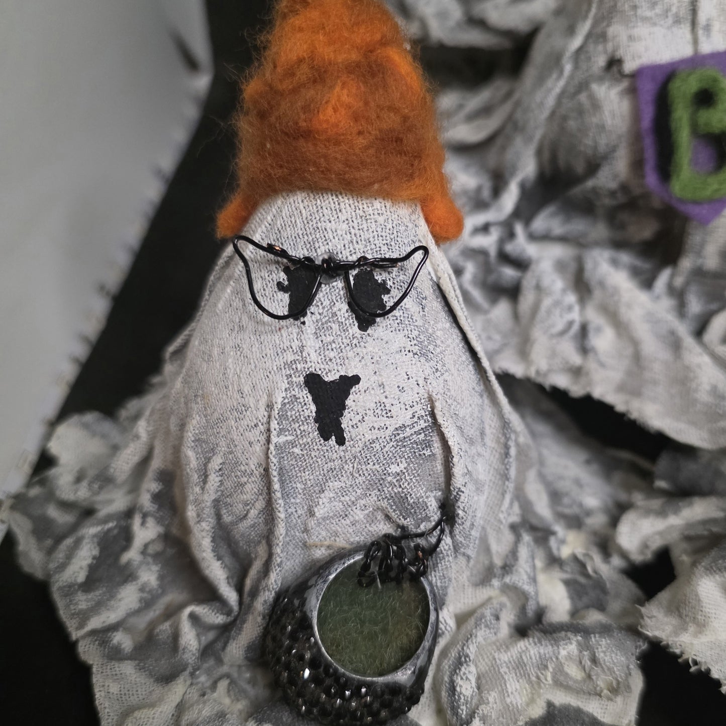 Handcrafted Glow-in-the-Dark Halloween Ghosties