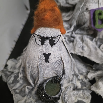 Handcrafted Glow-in-the-Dark Halloween Ghosties