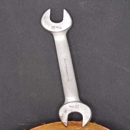 Vintage Drop-Forged Open-end Spanner Wrench