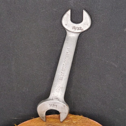 Vintage Drop-Forged Open-end Spanner Wrench