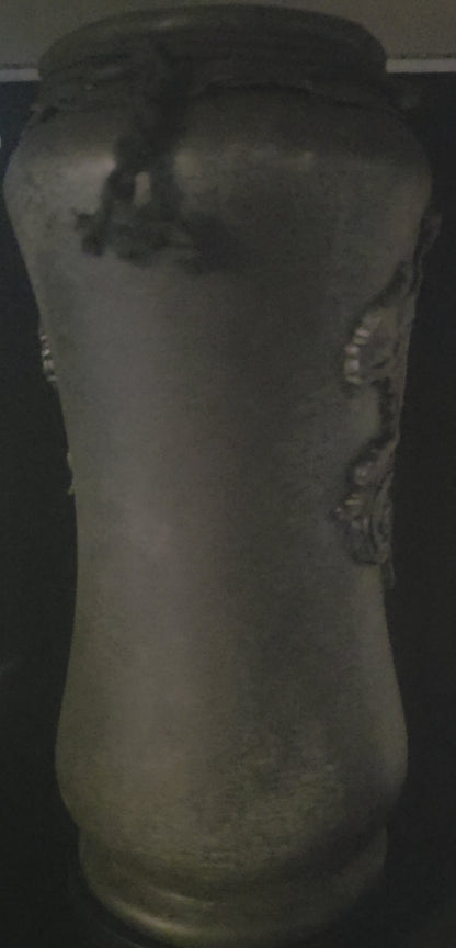 Medieval Gothic Guardian Urn - Gargoyle and Lion Decorative Vase